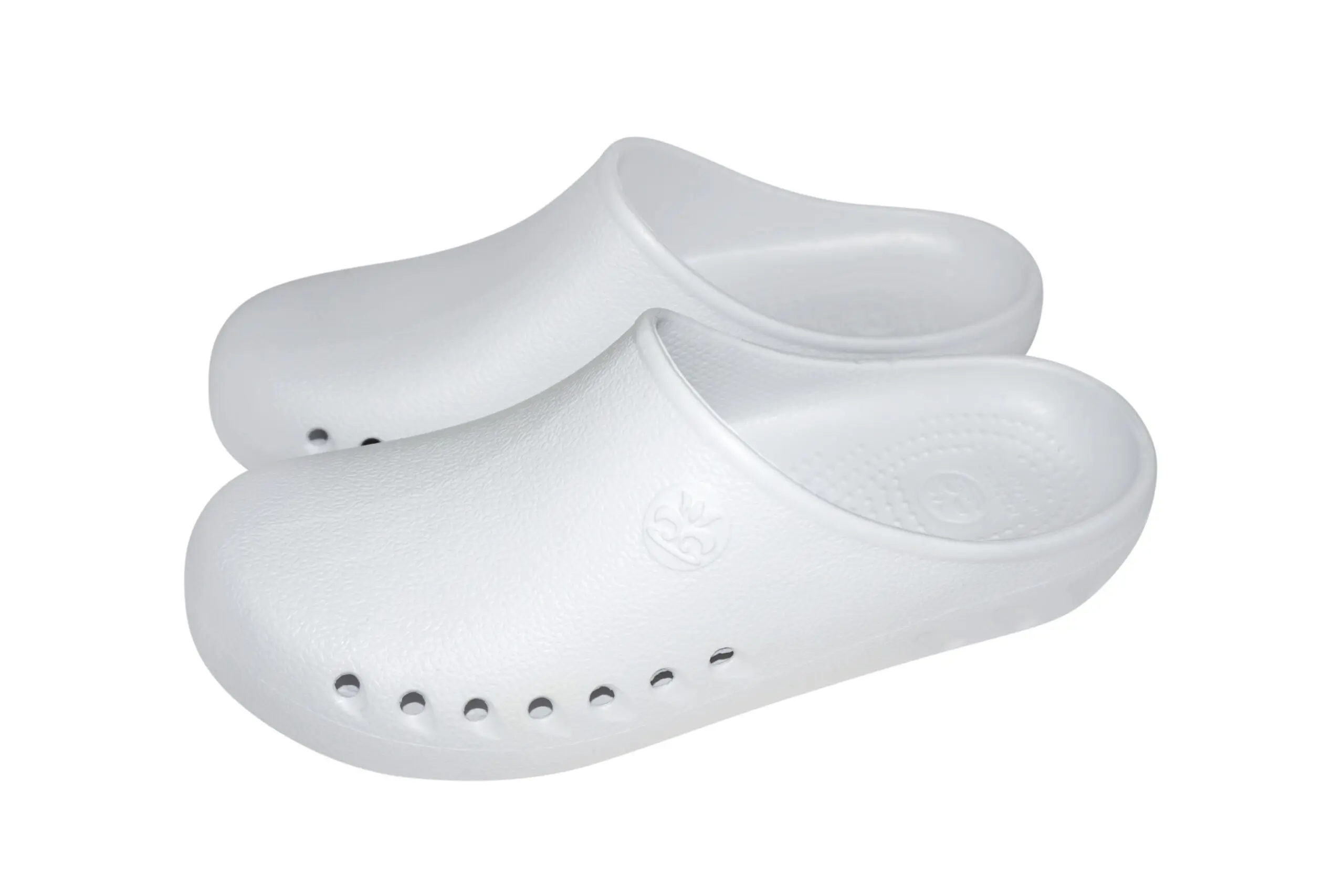 Wholesale white foam clogs with ventilation holes and backless design