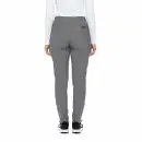 Wholesale women's gray elastic waist jogger pants with back pockets